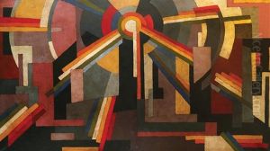 Compozitie Helgoland I by Arthur Segal
