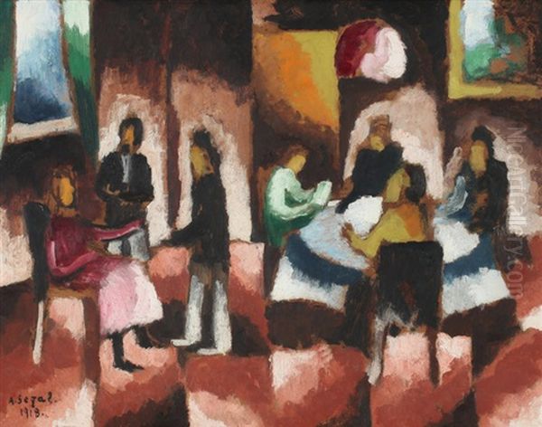 Interior With Figures - view 1