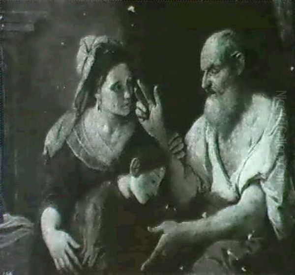 Jacob Stealing Esau's Birthright - view 1