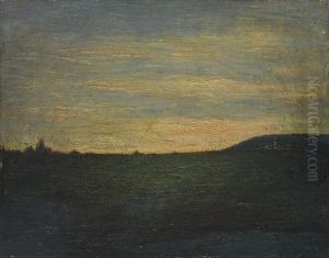 Crepuscolo In Brianza by Giovanni Segantini