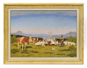 Alpeggio by Mario Segantini