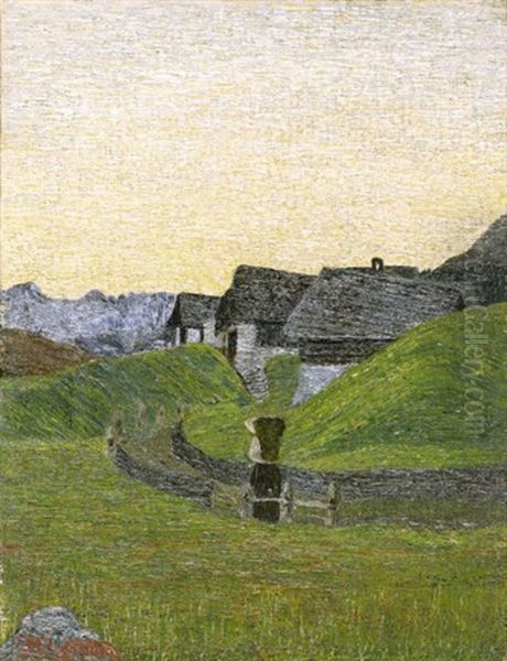 Alpenlandschaft (alpine Landscape) - view 1