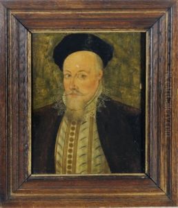 Portrait Of Robert Dudley, Earl Of Leicester ( by William (Sir) Segar