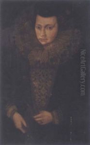 Portrait Of A Lady by William (Sir) Segar