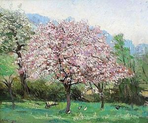Sous Les Pommiers En Fleurs