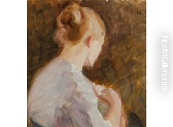 Lady In Profile - view 1
