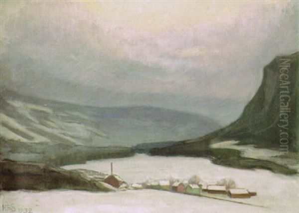 Talvi Gudbrandsdalenissa - view 1