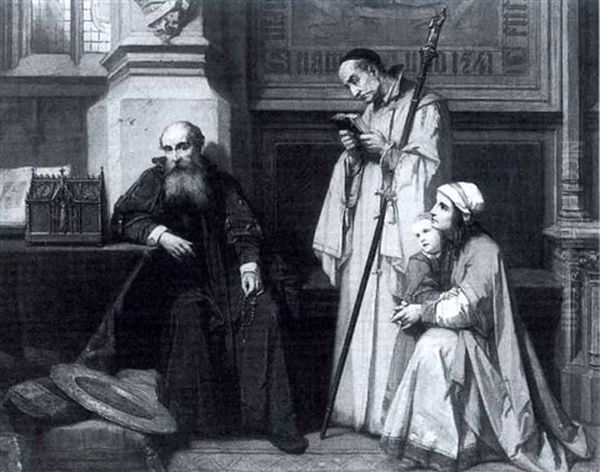 Emperor Charles V In The Monastery - view 1
