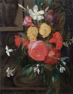 Pair Of Works: Still Lifes Of Flowers Pair Of Works: Still Lifes Of Flowers