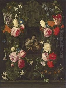 The Virgin And Child With The Infant Saint John The Baptist