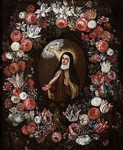 St. Theresa I Blomkrans St. Theresa I Blomkrans