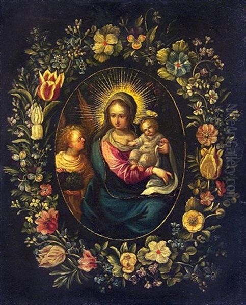 Madonna And Child With St. John The Baptist As A Child - view 1