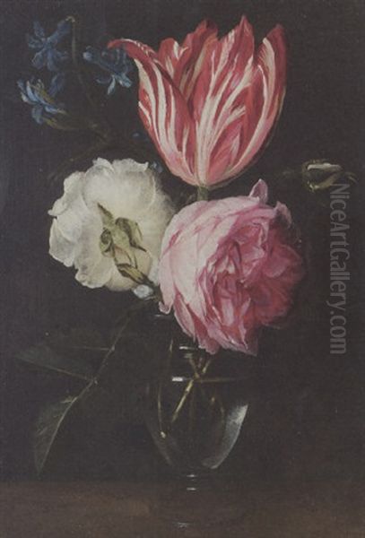 Blumen In Einer Glasvase - view 1