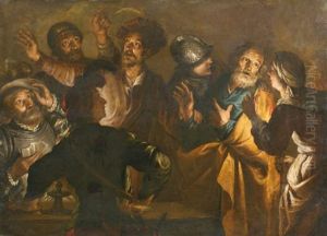 Le Reniement De Saint-pierre by Gerard Seghers