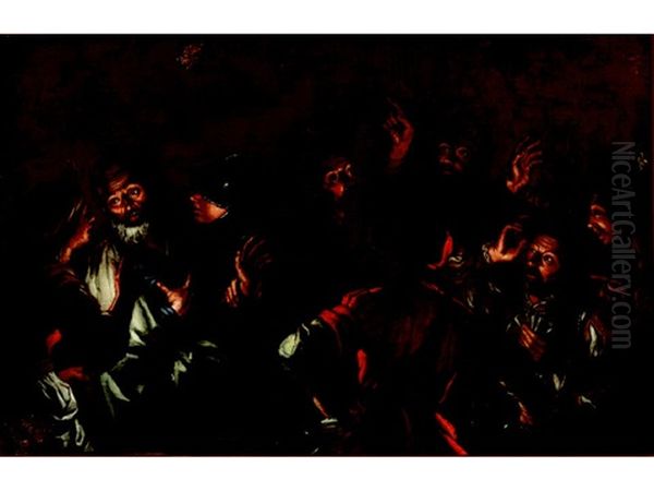 Peter Denying Christ - view 1