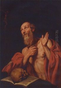 The Penitent Saint Jerome by Gerard Seghers