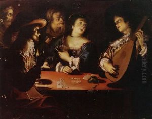 The Card Players by Gerard Seghers