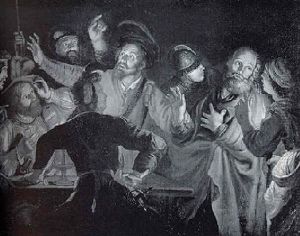 The Denial Of St. Peter by Gerard Seghers