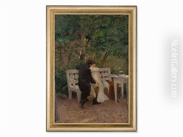 Couple In The Park - view 1