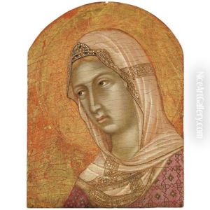 Head Of A Female Saint