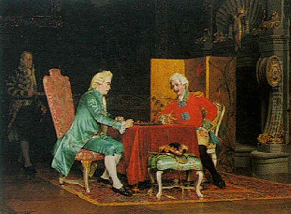 The Chess Players - view 1