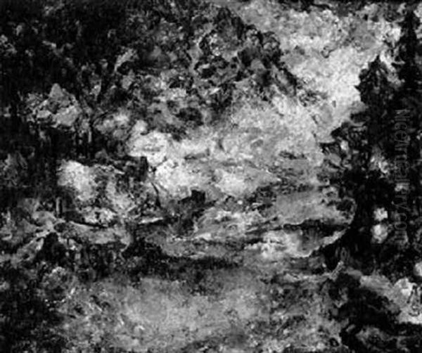 Landschaft Mit Entsprungenem Pferd - view 1