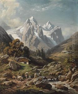 Gebirgslandschaft (hollental?)