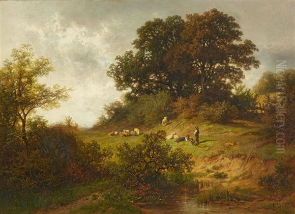 Landscape With Shepherds - view 1