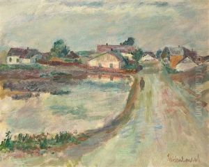 Way To A Village by Efraim Seidenbeutel