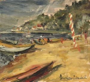 The Sea Shore by Efraim Seidenbeutel