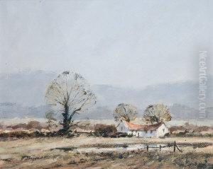 Cottage In Landscape by John Boyne
