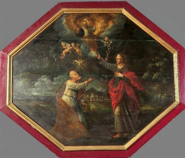 Christus Ubergibt Petrus Die Himmelsschlussel - view 1