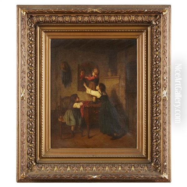Children In An Interior - view 1