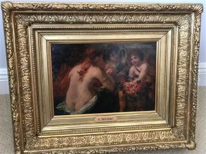 Putti And Woman