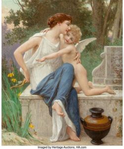 Disarming Cupid by Guillaume Seignac