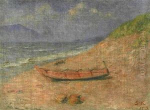 Landscape, Chigasaki Seaside by Kuroda Seiki