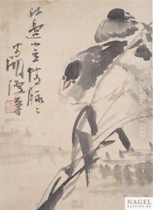 Malereien (3 Works) by Okuhara Setsuko Seiko