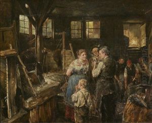 At The Blacksmith's by Carl Seiler