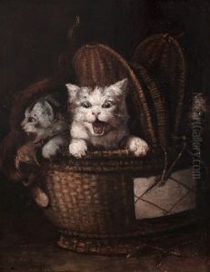 Gatitos En Una Cesta by Alejandro Seiquer