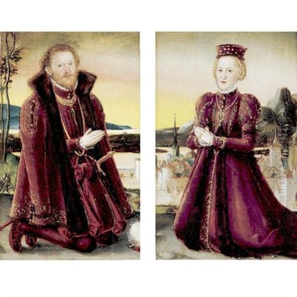 Portrait Of A Gentleman (+ Portrait Of A Lady; Pair) - view 1