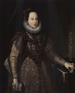 Bildnis Der Konigin Maria Von Ungarn by Jakob Seisenegger