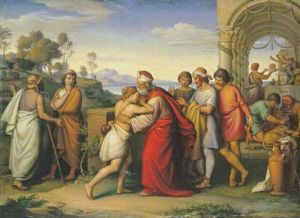Die Ruckkehr Des Verlorenen Sohnes by Alexander Maximilian Seitz