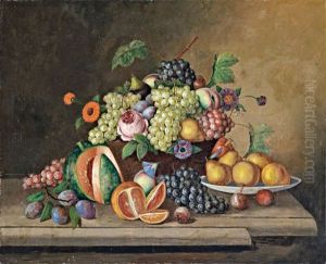 Gyumolcscsendelet by Georg (Johann G.) Seitz
