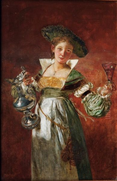 Lady In Renaissance Dress - view 1