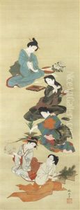 Kakejiku by Kyokuzan Sekine