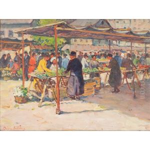 The Market - Brittany by Dixie Selden