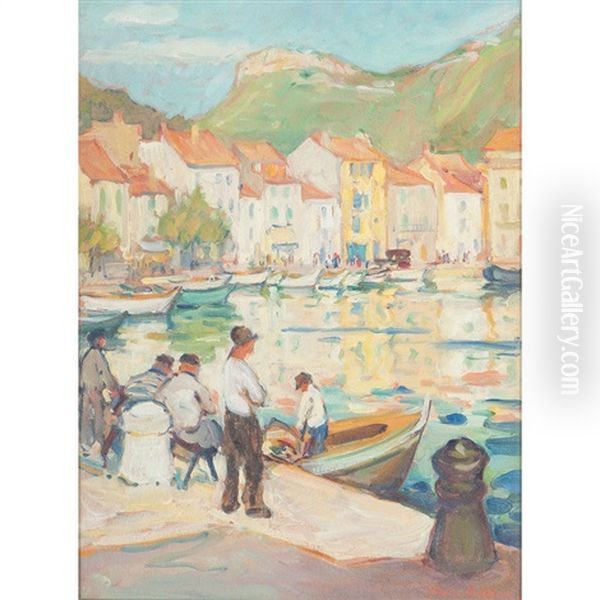 Harbor Scene, Probably Concarneau - view 1
