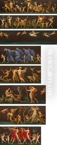 Frieze With The Allegory Of The 2nd Symphony Of Franz Schmidt Frieze With The Allegory Of The 2nd Symphony Of Franz Schmidt