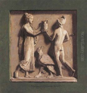 Ganymedes Med Ornen by Georg Sofus Seligmann