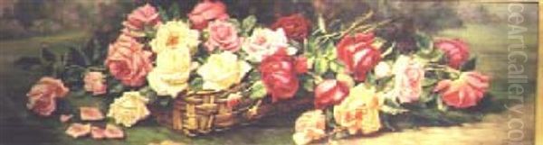 Basket Of Roses - view 1